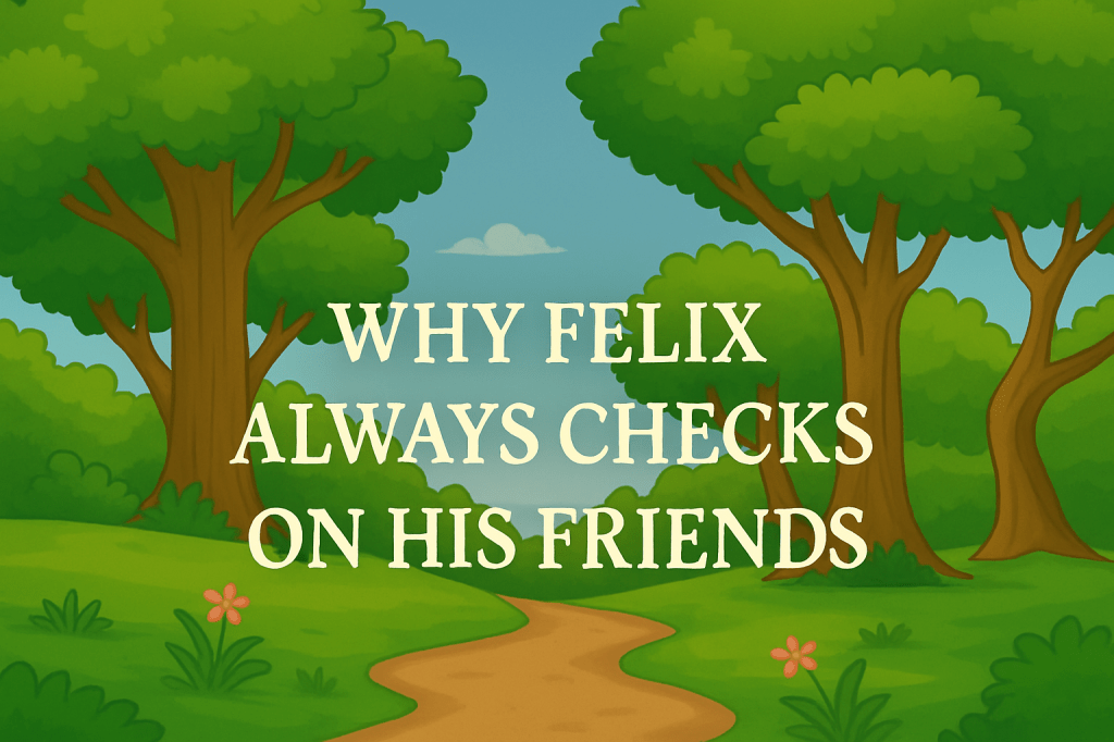 Why Felix Always Checks on His&nbsp;Friends
