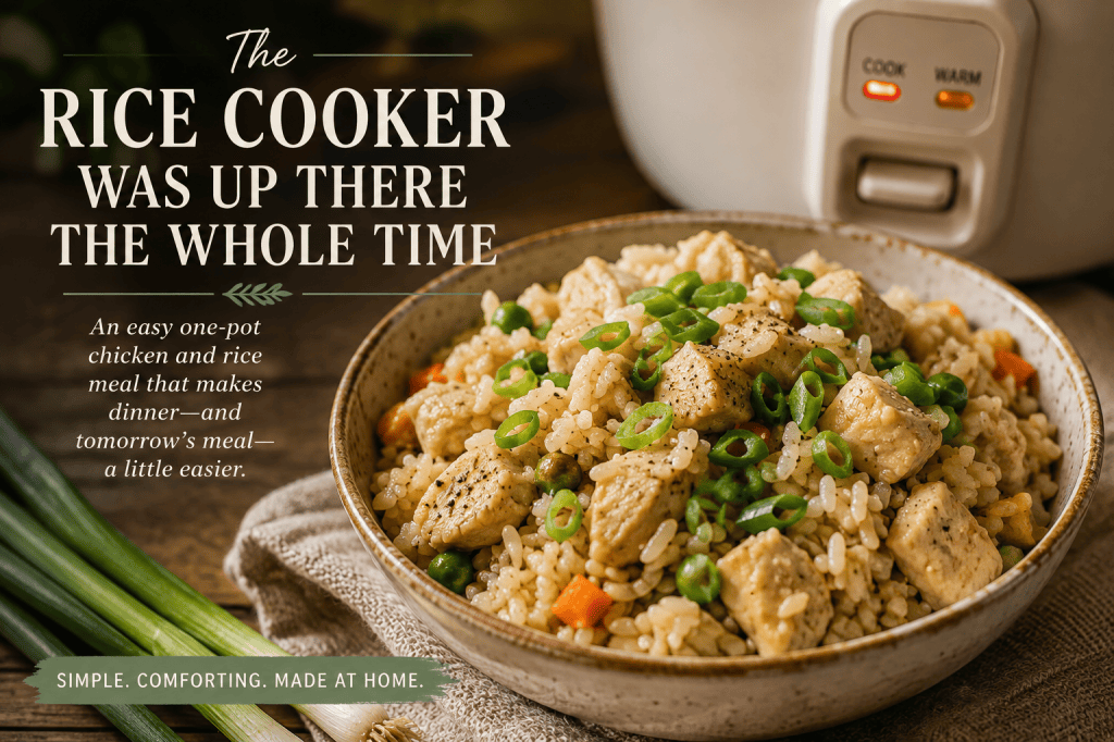 The Rice Cooker Was Up There the Whole&nbsp;Time